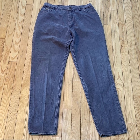 Wrangler Vintage 80's High Waisted Mom Jeans Faded Lavender sz 14 Made in USA - Picture 1 of 12